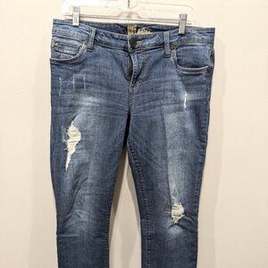Distressed boyfriend jean from Kut from the Kloth size 10